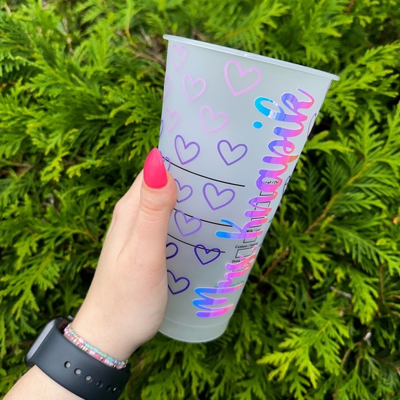 Ombré teaching is a work of heart hearts cup - Picture 5 of 8